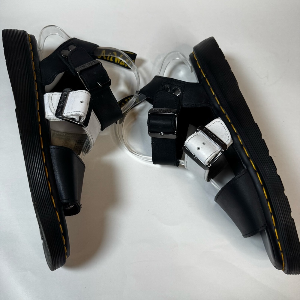 Dr. Martens Gryphon Contrast Leather Strap Sandals - Picture 4 of 7